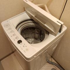 洗濯機 室内使用 2年使用 洗濯槽洗い2本付き