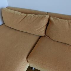 送料込　IDC大塚家具　カウチソファー-HAUTE(オート)フード付きトレンチコート