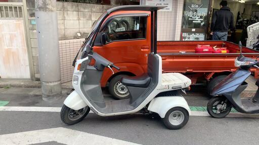 東京大塚ホンダ　ジャイロキャノピー現役バイク自賠責付き試乗も可能乗って帰れます！