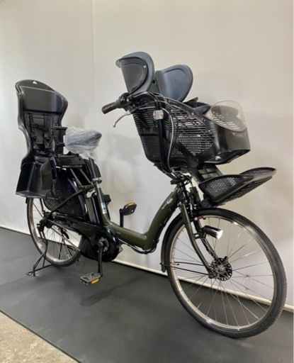 関東全域送料無料 保証付き 電動自転車　ヤマハ　パスキッス　26インチ　3人乗り 8.7ah 現行型