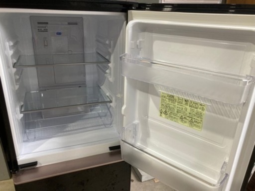 SHARP 137L 2ドア冷凍冷蔵庫 SJ-GD14E-B 2018年製