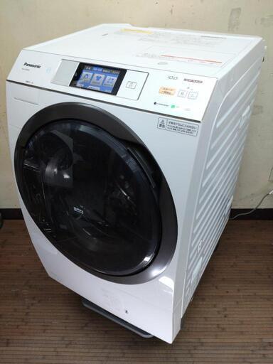 パナソニック Panasonic 2016 エコナビ\u0026ナノイー搭載 ドラム式洗濯乾燥機 NA-VX9600L 動作確認済み美品 タッチパネル