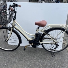 電動アシスト自転車　（3段変速26インチ）　中古品