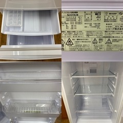I345 ☆ SHARP☆ 冷蔵庫（167L） ☆ つけかえどっちもドア！ ☆動作