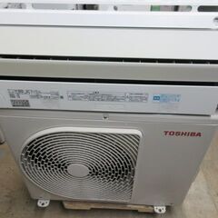 K03169 東芝 中古エアコン 主に6畳用 冷2.2kw／暖2.2kw