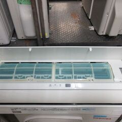 K03171 東芝 中古エアコン 主に6畳用 冷2.2kw／暖2.2kw