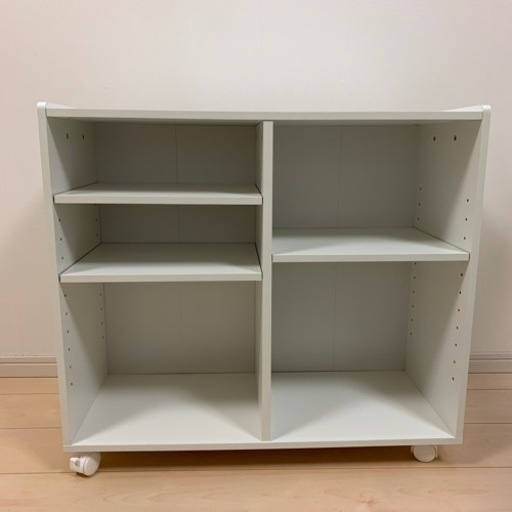 ニトリのクローゼット 押入れ収納 キャワスター付マルチラック Akiko Mise 大阪の家具の中古あげます 譲ります ジモティーで不用品の処分