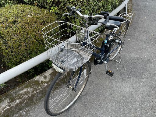 電動アシスト自転車　Panasonic　BE-ELDT753　ティモ・DX　充電器、バッテリー、鍵あり　〖リサイクルショップどりーむ鹿大前店〗