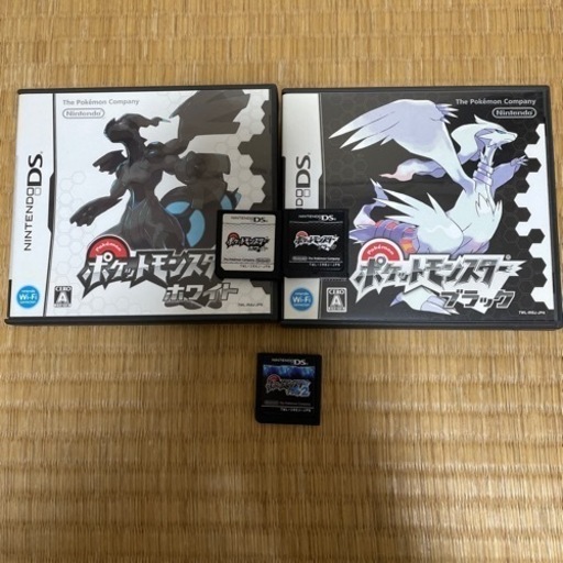 ①【ジモティー価格！】DSカセット　ソフト　ポケモン