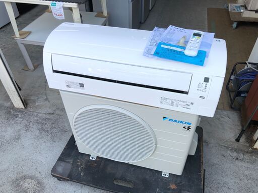 【動作保証あり】DAIKIN ダイキン 2021年 6畳用 ルームエアコン S22YTES【管理KR238】