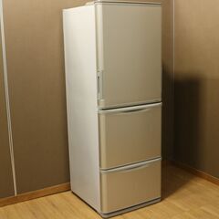 【SHARP ノンフロン冷凍冷蔵庫 SJ-W352C-N 201...