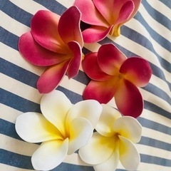 ハワイアン　アジアン　プルメリア造花