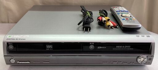 Panasonic パナソニック　VHS一体型DVD/HDDレコーダー　DMR-EX250V　2006年製