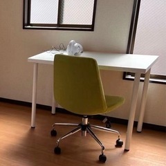 IKEA テーブル LINNMON 学習机+椅子　無料 3.26前