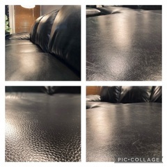 ⭕️送料無料　50万セットIDC大塚家具L/S 03総本革張り使用2年コーナーカウチソファーセット