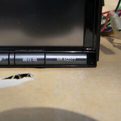 三菱電機　フルセグカーナビ　NR-MZ077