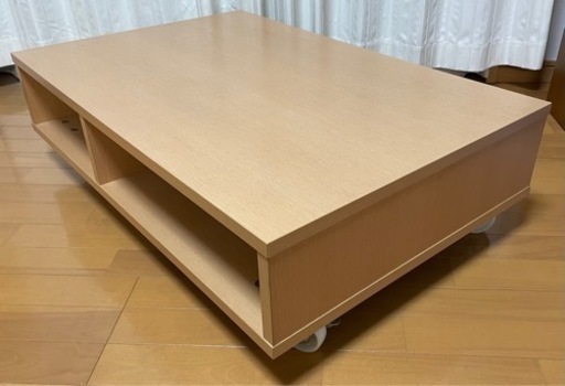 本日まで引取り限定 アガペーキャスターテーブル まさたろう 遠賀野のテーブル 座卓 ローテーブル の中古あげます 譲ります ジモティーで不用品の処分