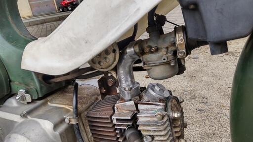 カブ C50 エンジン周り修理済み