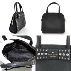 【国内未発売色/極美品】ケイトスペード 2way ショルダー ビジュー リボン 国内未発売色/極美品】ケイトスペード 2way ショルダー ビジュー リボン