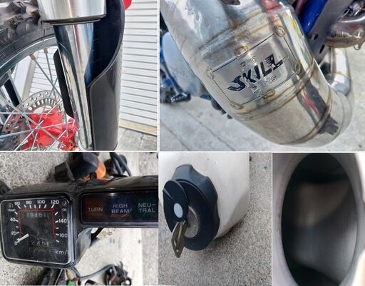 CRM250R（Rm）レストア済　書類有り ノーマル部品有り 93ｙＣＲ２５０仕様 エンデューロレーサー仕様　インシュレーター金属製作 CRM250R（Rm）レストア済 書類有り ノーマル部品有り 93yCR250