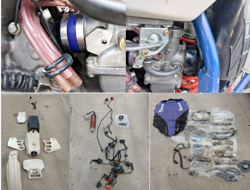 CRM250R（Rm）レストア済　書類有り ノーマル部品有り 93ｙＣＲ２５０仕様 エンデューロレーサー仕様　インシュレーター金属製作 CRM250R（Rm）レストア済 書類有り ノーマル部品有り 93yCR250