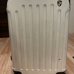 スーツケース ホワイト M～Lサイズ グリフィンランド pc70...