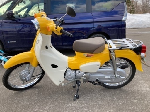 ⭐️終了⭐️【現行モデル・50cc】スーパーカブ (イエロー) 函館出品