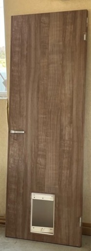 ペット出入り口付きドア