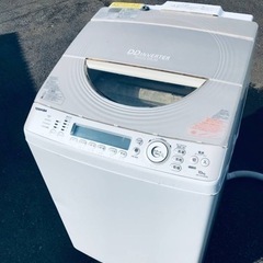 ②ET2108番⭐ 10.0kg⭐️ TOSHIBA電気洗濯乾燥機⭐️