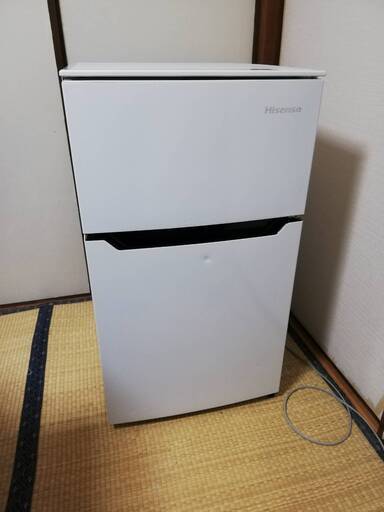 冷凍冷蔵庫 Hisense HR-B95A コンパクト。2ドアで実用的。93L | eym 