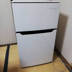 冷凍冷蔵庫 Hisense HR-B95A コンパクト。2ドアで...