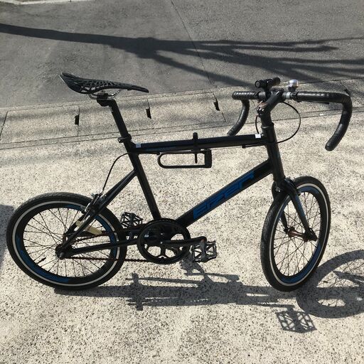 ミニベロ EIZER 20インチ 小径車 ドロップハンドル シングルスピード エアロホイール