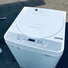 ①ET2192番⭐️ SHARP電気洗濯機⭐️ 2019年式 