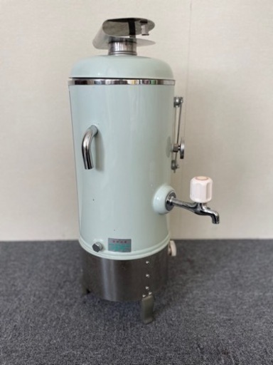 HOSOYAMA 細山熱器 貯蔵湯沸器 DST-特号 10L LPガス用 レトログリーン 中古品