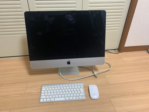 動作確認済み初期化状態iMac21.5インチLate 2013純正マウス\u0026キーボード\u0026ディスクドライブ