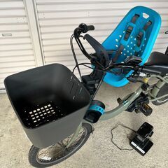 パナソニック ギュット・クルームR・DX 2020モデル マットオリーブ Yepp mini 前乗せチャイルドシート付