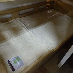 グランツ　フラットタイプ木製2段ベッド　マットレス付【愛品倶楽部柏店】