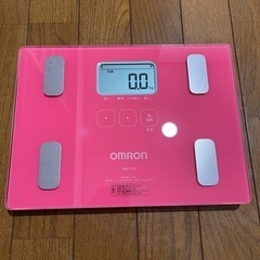 【ネット決済・配送可】オムロン 体重計 体重体組成計 カラダスキャン