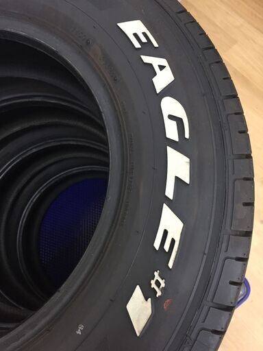 GOO YEAR EAGL#1 最高 NASCAR195/80R15 ﾎﾜｲﾄﾚﾀｰ中古ﾀｲﾔ売ります 