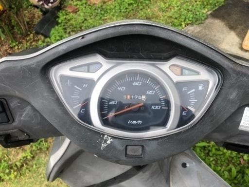 ホンダ　リード110ccインジェクション 鍵紛失車