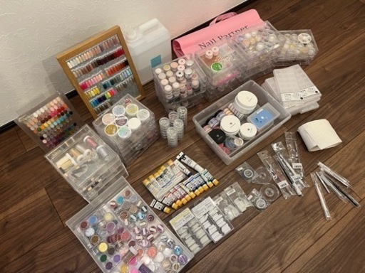ネイル道具材料系一式！！！直接受け取りに来れる方！