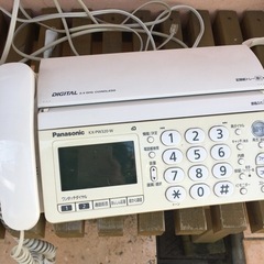 【ネット決済・配送可】電話機　fax 
