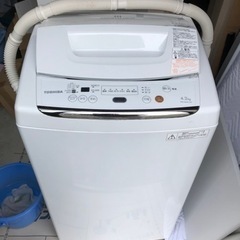  【取引決定】4.2Kg 洗濯機　東芝　白色　2013年製 AW...