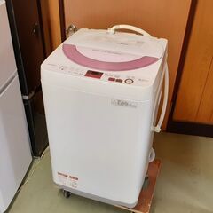 【新生活応援♪値下げ♬配達OK】シャープ 洗濯機 6㎏ 2017...
