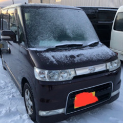 タント カスタム 4WD  車検満タン可　四駆　値段交渉○