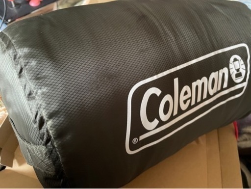 値下げ　コールマン(Coleman) 寝袋 マミー型 カーキ  シュラフ　ほぼ未使用