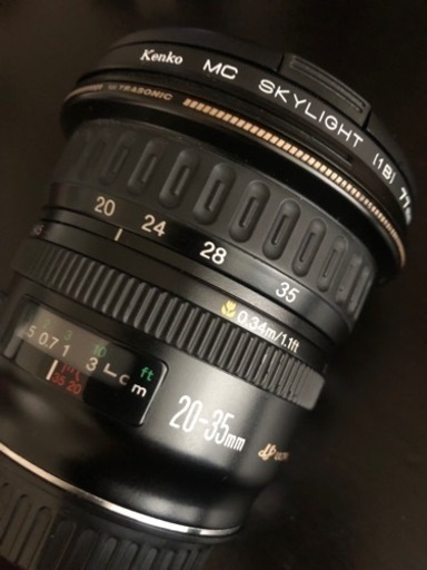 レンズ Canon zoom Lens EF 20-35mm 1:3.5-4.5