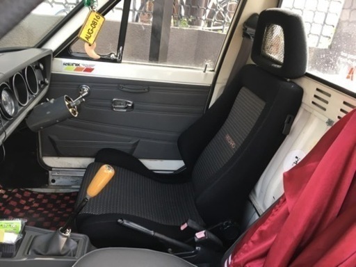 サニトラ用レール付き　RECAROシート　運転席側