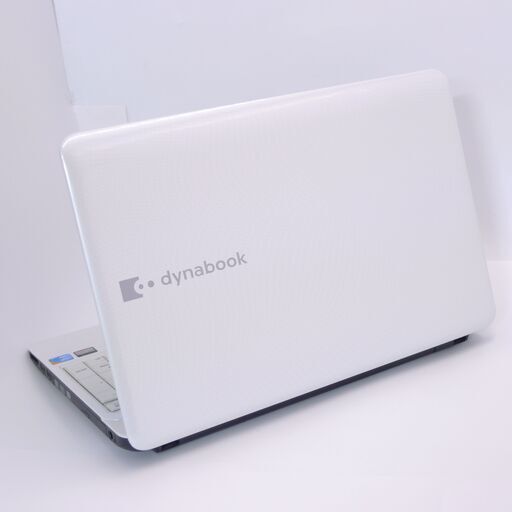 新品高速SSD 美品 ホワイト ノートパソコン 15型ワイド 東芝 dynabook 