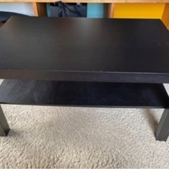 【IKEA】3/26まで！　ローテーブル　ブラック
